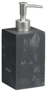 Dozownik do mydła 19 x 7,2 x 7,2 cm, żywica, czarny KESPER 38604
