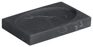 Mydelniczka 13,6 × 8,6 × 2 cm, żywica, czarna KESPER 38601