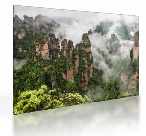 Obraz na szkle - Zhangjiajie National Park, Chiny (70x50 cm)