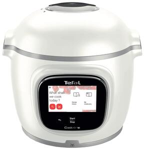Cook4me+ Touch Pro Wielofunkcyjny elektryczny szybkowar, biały TEFAL CY9441F2