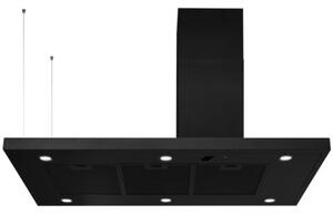Okap AFRELLI A-4G-Nuvola Cordia 116 Prawy Czarny matowy 682m3/h 63dB klasa A+