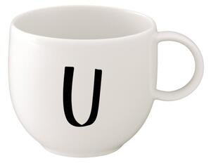 Kubek z literą U Letters Villeroy & Boch