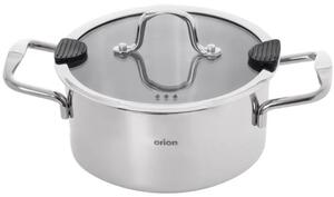 Garnek Venice z pokrywką 1,2 l, stal nierdzewna ORION 113370