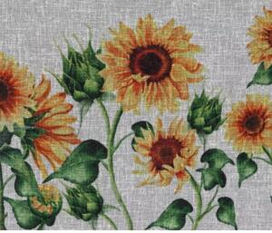 Firana gotowa EUROFIRANY Helia 150 x 60 cm BiaÅo-pomaraÅczowy
