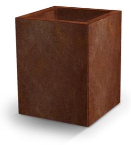 Tall Wysoka donica ogrodowa 40 × 40 × 50 cm, corten CORGARDEN 1081