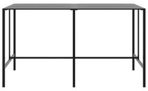 Stolik barowy, czarny, 200x100x110 cm, malowana proszkowo stal