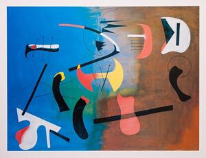 Druk artystyczny Composition, Joan Miró, (80 x 60 cm)