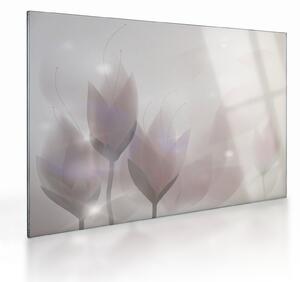 Obraz na szkle - Krokusy (70x50 cm)