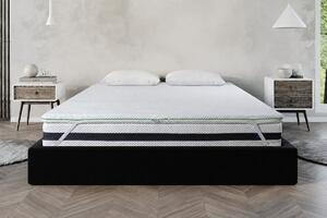 Materac nawierzchniowy z zimnej piany Mlily Iris Topper, 80x200 cm