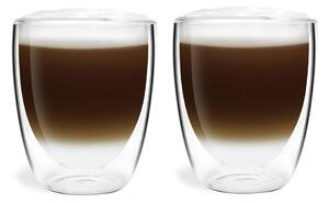 Szklanek kubki do latte z podwójną/z ścianką zestaw 2 szt. 320 ml Amo – Vialli Design