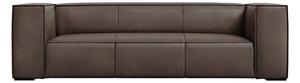 Brązowa skórzana sofa 227 cm Madame – Windsor & Co Sofas