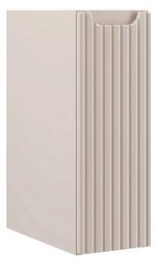 Wąska wisząca szafka łazienkowa w kolorze cashmere M3-S36
