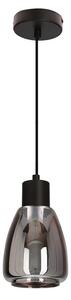 Nowoczesna wisząca lampa wisząca z bezbarwnym kloszem - 4X D202 D5-C19