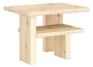 Stolik z litego drewna sosnowego 34x45 cm Japan – Karup Design