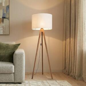 Lampa stojąca Grand TK Lighting, ciemne drewno, salon / jadalnia, drewno, nowoczesny