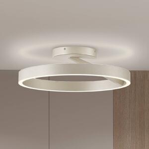 Viokef Lampa sufitowa Saturn, możliwość ściemniania, kremowy / amber, salon / jadalnia, metal, nowoczesny