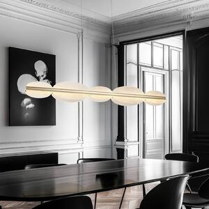 Viokef Lampa wisząca Evana, przezroczysty / transparentny, salon / jadalnia, metal