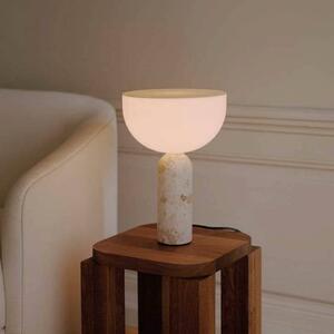 New Works Lampa stołowa Kizu, kremowy / amber, salon / jadalnia, kamień, design