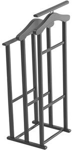 Stojak na ubrania ARREDAMENTI Maxi 102 x 35 cm Czarny
