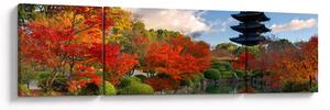 Obraz - Tō-ji (170x50 cm)