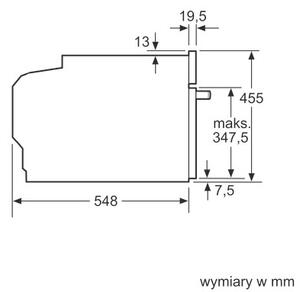 Piekarnik elektryczny BOSCH CMG7241B1 z mikrofalÄ sterowanie przez aplikacje HomeConnect