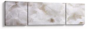 Obraz - Białe pióra (170x50 cm)