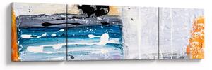 Obraz - Abstrakcyjne pociągnięcia (170x50 cm)