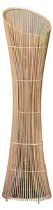 CAMILLA Lampa Podłogowa z bambusa 120cm Boho 2xE27
