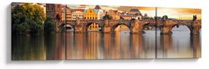 Obraz - Praga (170x50 cm)