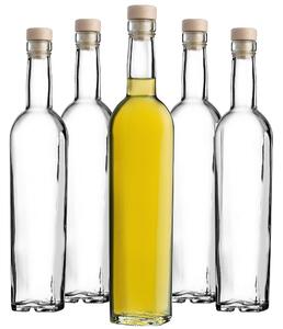 Butelka z korkiem Lataro 0,5L z korkiem fi18.5, 6 szt