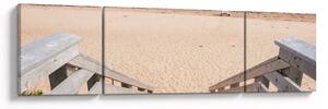 Obraz - Plaża (170x50 cm)
