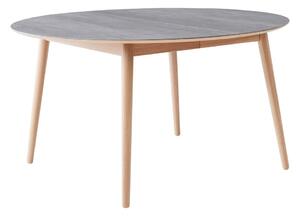Okrągły rozkładany stół z ceramicznym blatem ø 135 cm Meza – Hammel Furniture