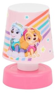 LED dziecięca lampka nocna PSI PATROL 11 cm różowa
