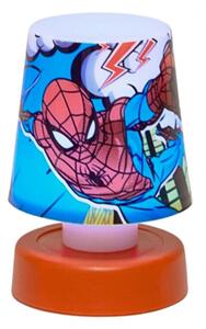 LED dziecięca lampka nocna SPIDERMAN 11 cm czerwona