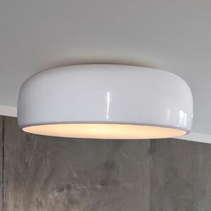 Lampa Sufitowa FLOS, SMITHFIELD, ściemnialny, biały, salon, metal, design