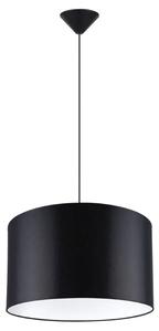 Czarna minimalistyczna lampa z abażurem - A654-Igla