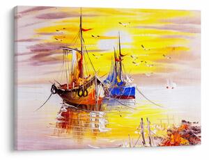 Obraz - Obraz statku (70x50 cm)