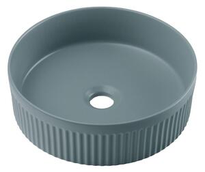 COMAD COMAD BEYOND 2 OLIVER ZIELONY ( E-6565 )-Umywalka nablatowa BEYOND śr. 36 cm zielona CM0024