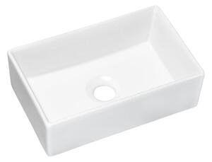 COMAD COMAD UN-GAJA35-SW 78570A(35) - Umywalka nablatowa GAJA 35x22 cm błyszcząca biel CM0001
