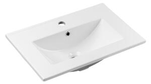 COMAD COMAD UM-2060RB DANCE 60 - Umywalka wpuszczana DANCE 62x40 cm ceramika/błyszcząca biel CM0003