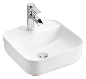 COMAD COMAD UM-6288 MAGIC 40 DP - Umywalka nablatowa MAGIC 40x40 cm błyszcząca biel CM0009