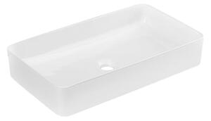 COMAD COMAD UM-6275 SLIM 60 BIAŁY DP - Umywalka nablatowa SLIM 61x34 cm błyszcząca biel CM0055