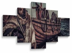 Obraz - Wiking (125x70 cm)