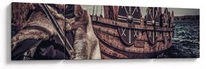 Obraz - Wiking (170x50 cm)