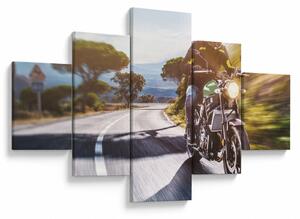 Obraz - Motocyklista (125x70 cm)