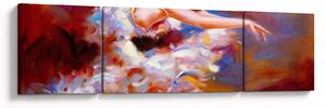 Obraz - Baletnica, malarstwo (170x50 cm)