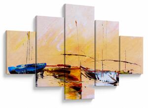 Obraz - Obraz statku (125x70 cm)