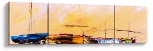 Obraz - Obraz statku (170x50 cm)