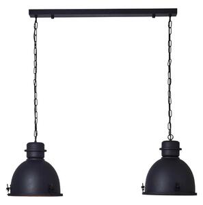 Podwójna lampa wisząca Kiki 2 w industrialnym stylu
