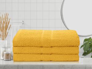 Ręcznik kąpielowy żółty DONNA